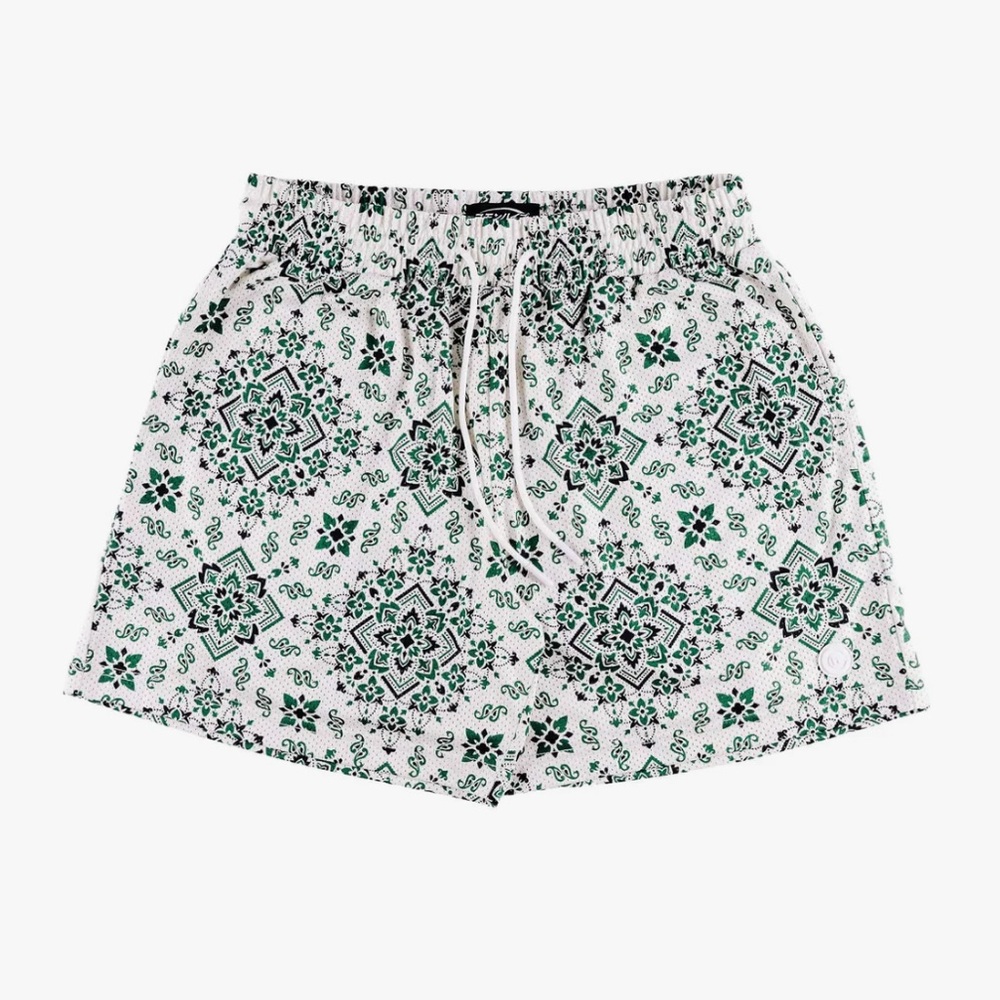 Common Hype - Aztec Mesh Short Pine Green